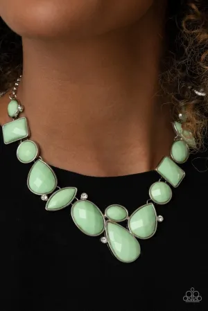 Paparazzi - Mystical Mirage - Green Necklace