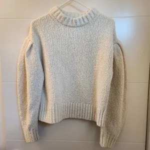 Paris Atelier &amp; Other Stories Women's Ivory Pullover Sweater Size Small