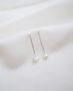 Pearl Duo Drop Earring