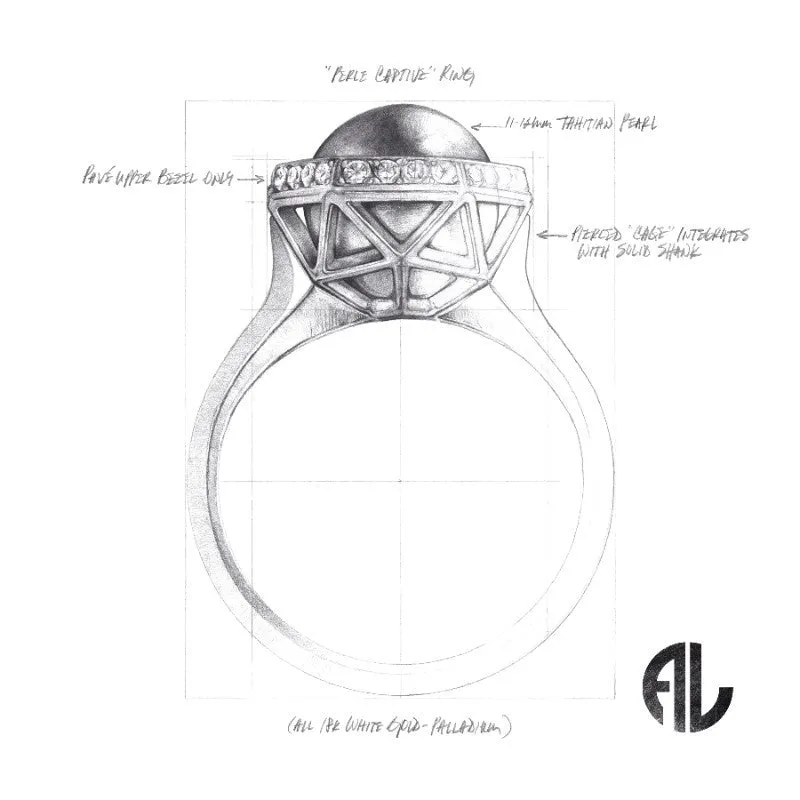 PERLE CAPTIVE RING