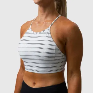 Perseverance Sports Bra (Pinstripe)
