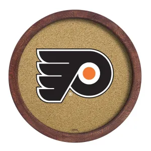 Philadelphia Flyers: Barrel Top Cork Note Board
