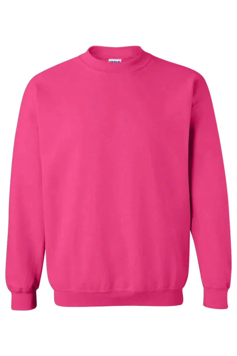 Pink Tackle Cancer Heavy-weight Crew Sweatshirt