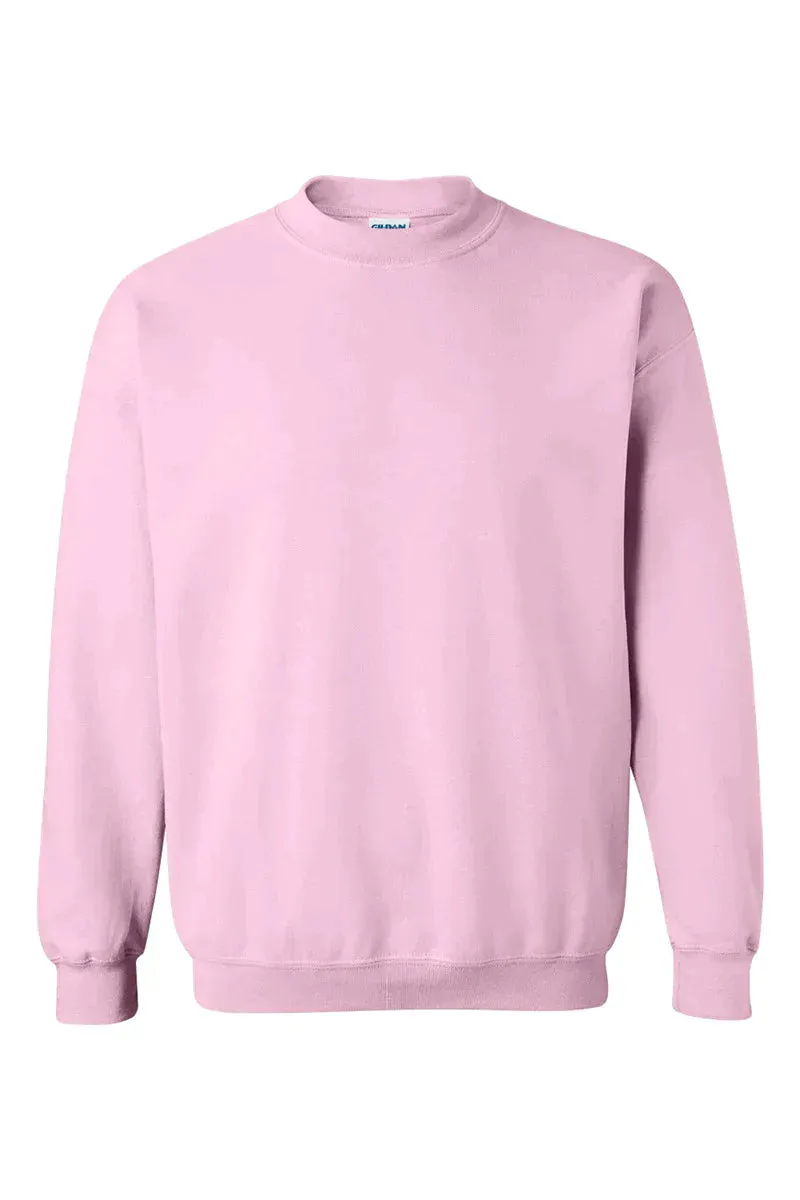 Pink Tackle Cancer Heavy-weight Crew Sweatshirt