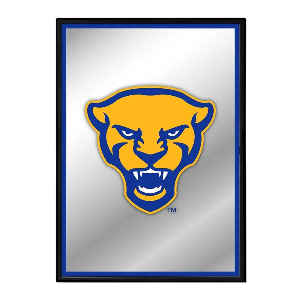 Pitt Panthers: Mascot - Framed Mirrored Wall Sign