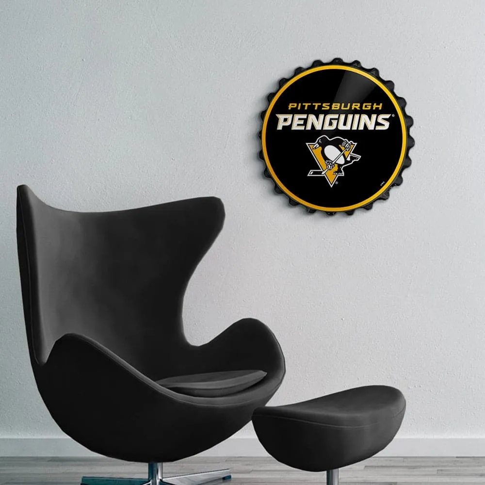 Pittsburgh Penguins: Logo - Bottle Cap Wall Sign