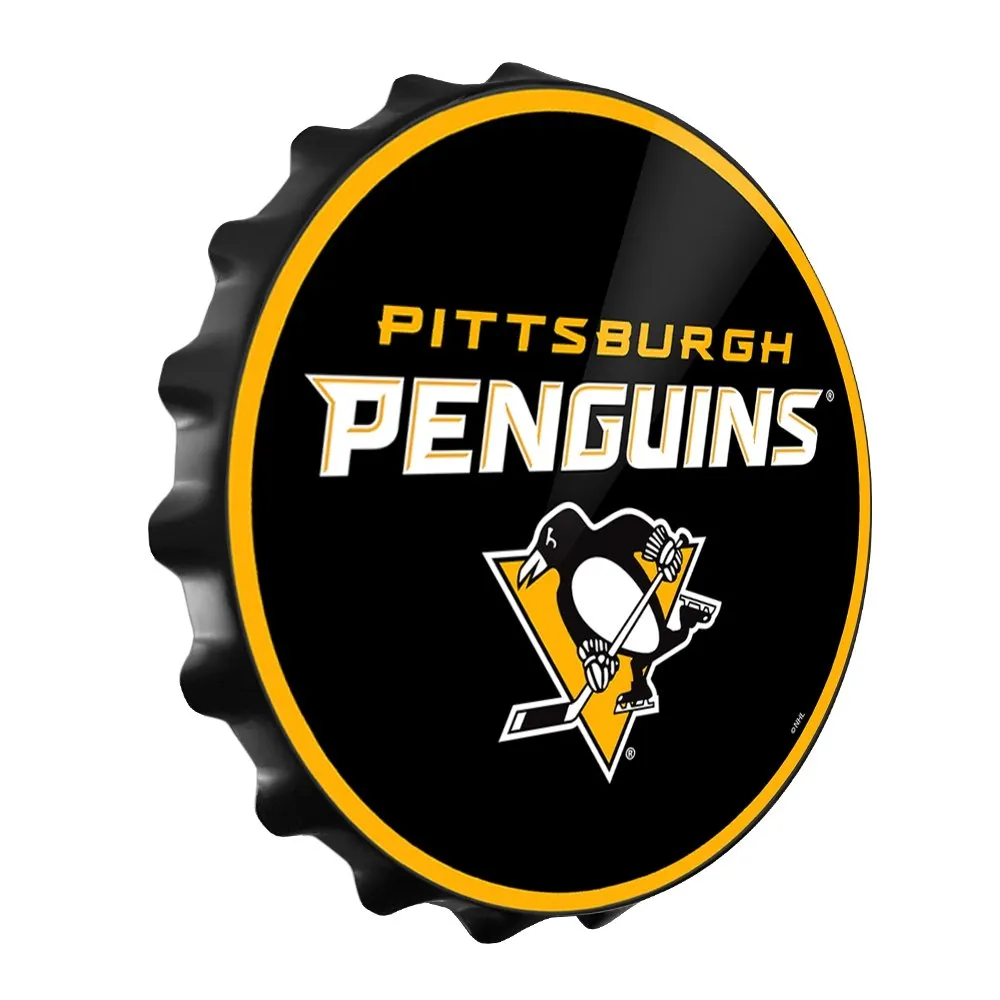 Pittsburgh Penguins: Logo - Bottle Cap Wall Sign