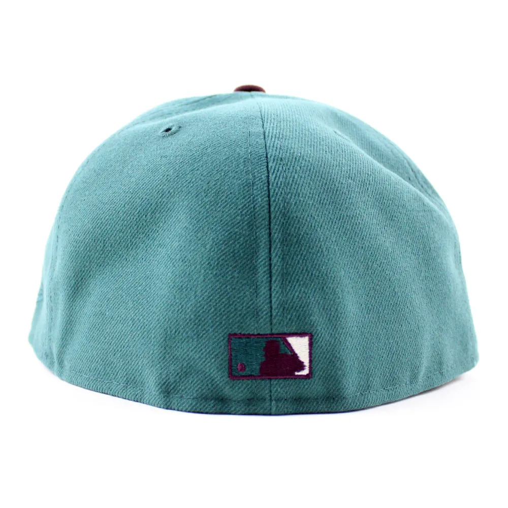 Pittsburgh Pirates 2006 All-Star Game 59Fifty New Era Fitted Hats (Pine Green Maroon Gray Under Brim)