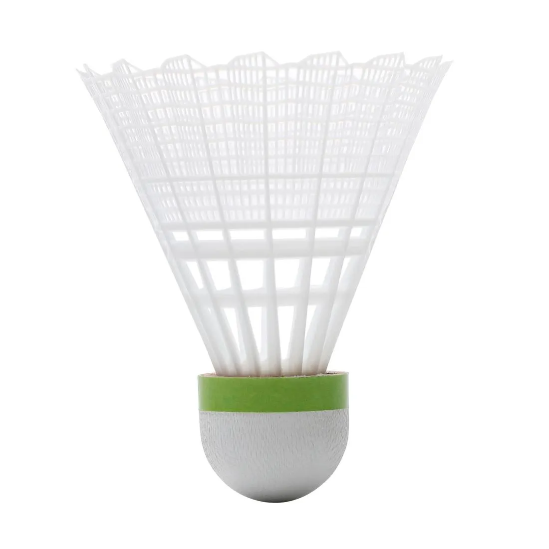 PLASTIC SHUTTLECOCK PSC 900  WHITE x  6 MEDIUM