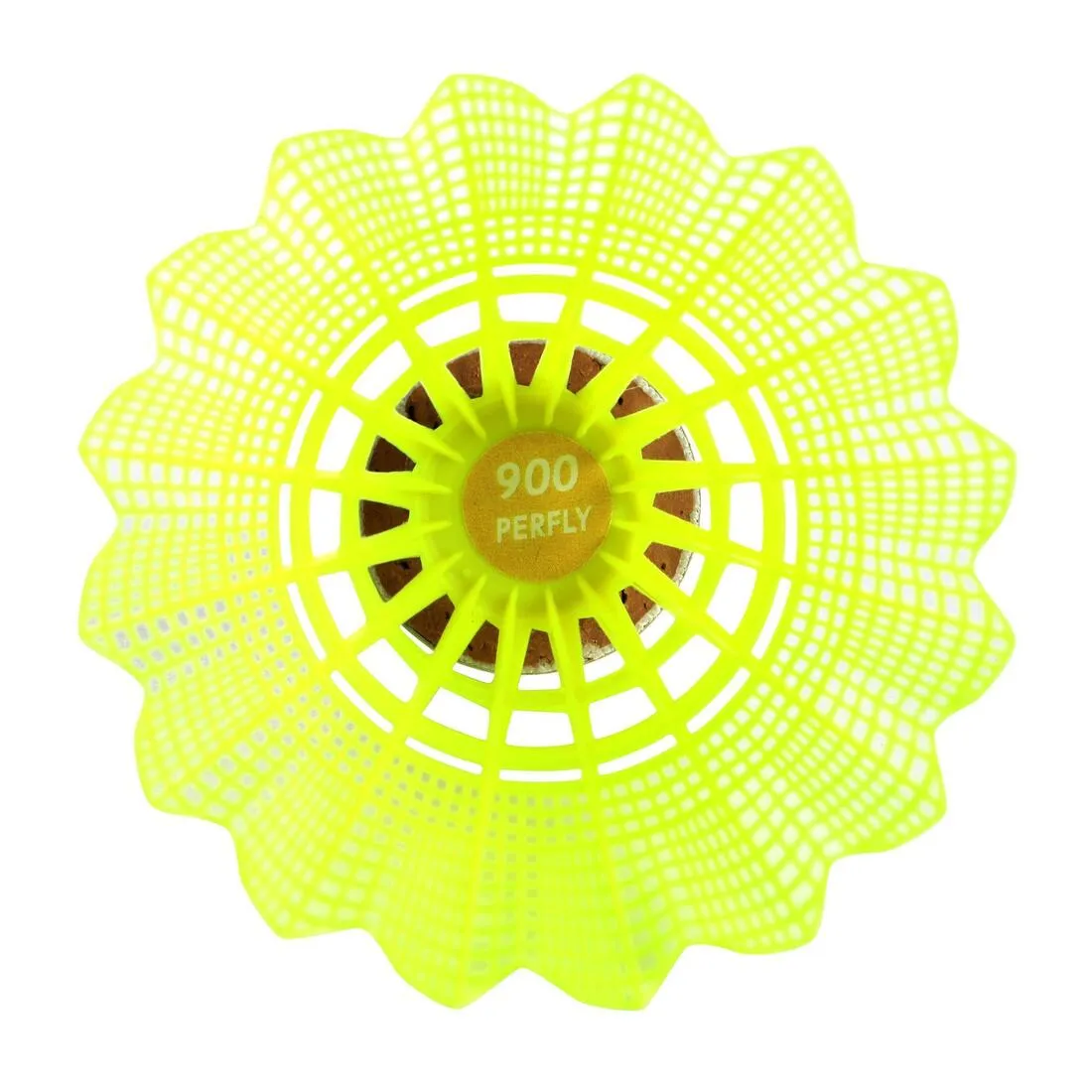 PLASTIC SHUTTLECOCK PSC 900  WHITE x  6 MEDIUM