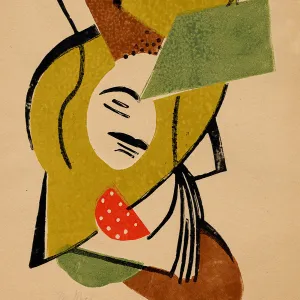 Playful Modernist Head
