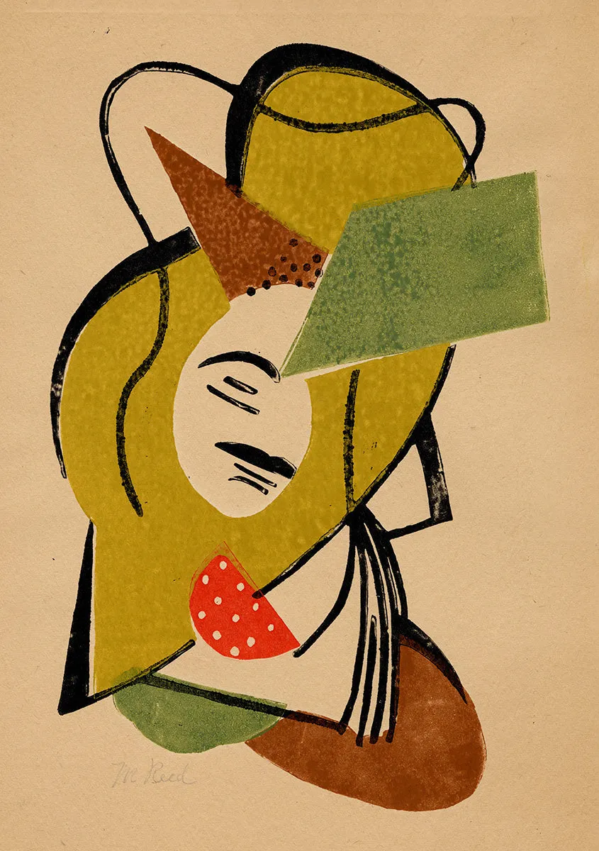 Playful Modernist Head