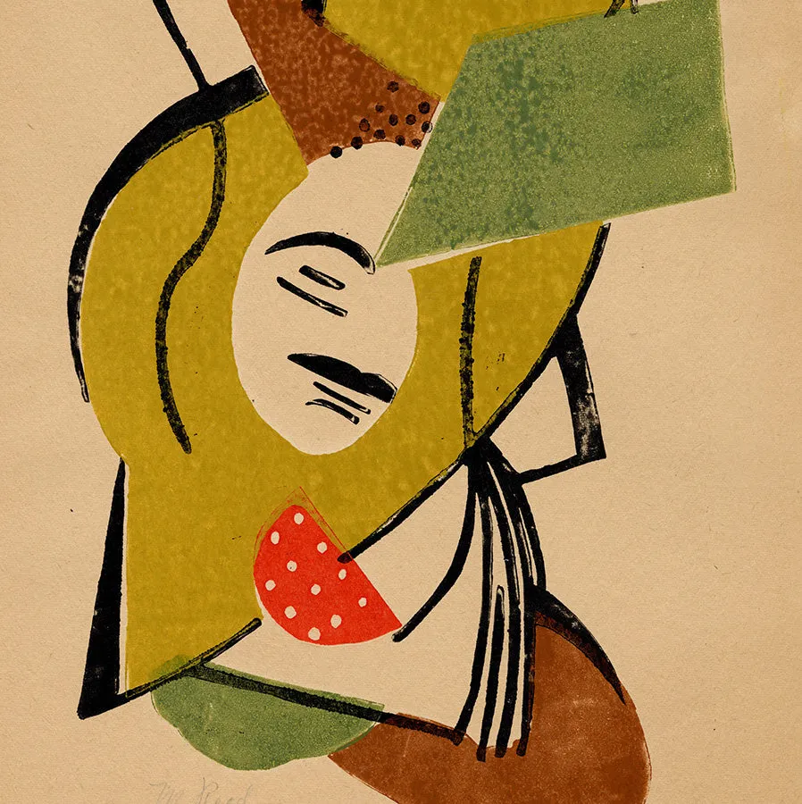 Playful Modernist Head