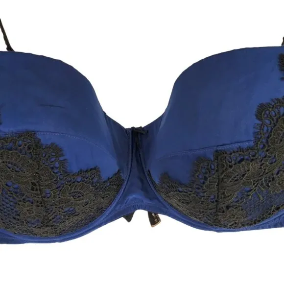 Playful Promises Bra Sexy Lingerie Plus size Curvy Full Coverage Underwire 44I