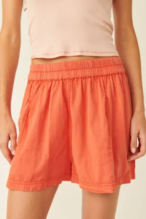 Poplin Pull On Short