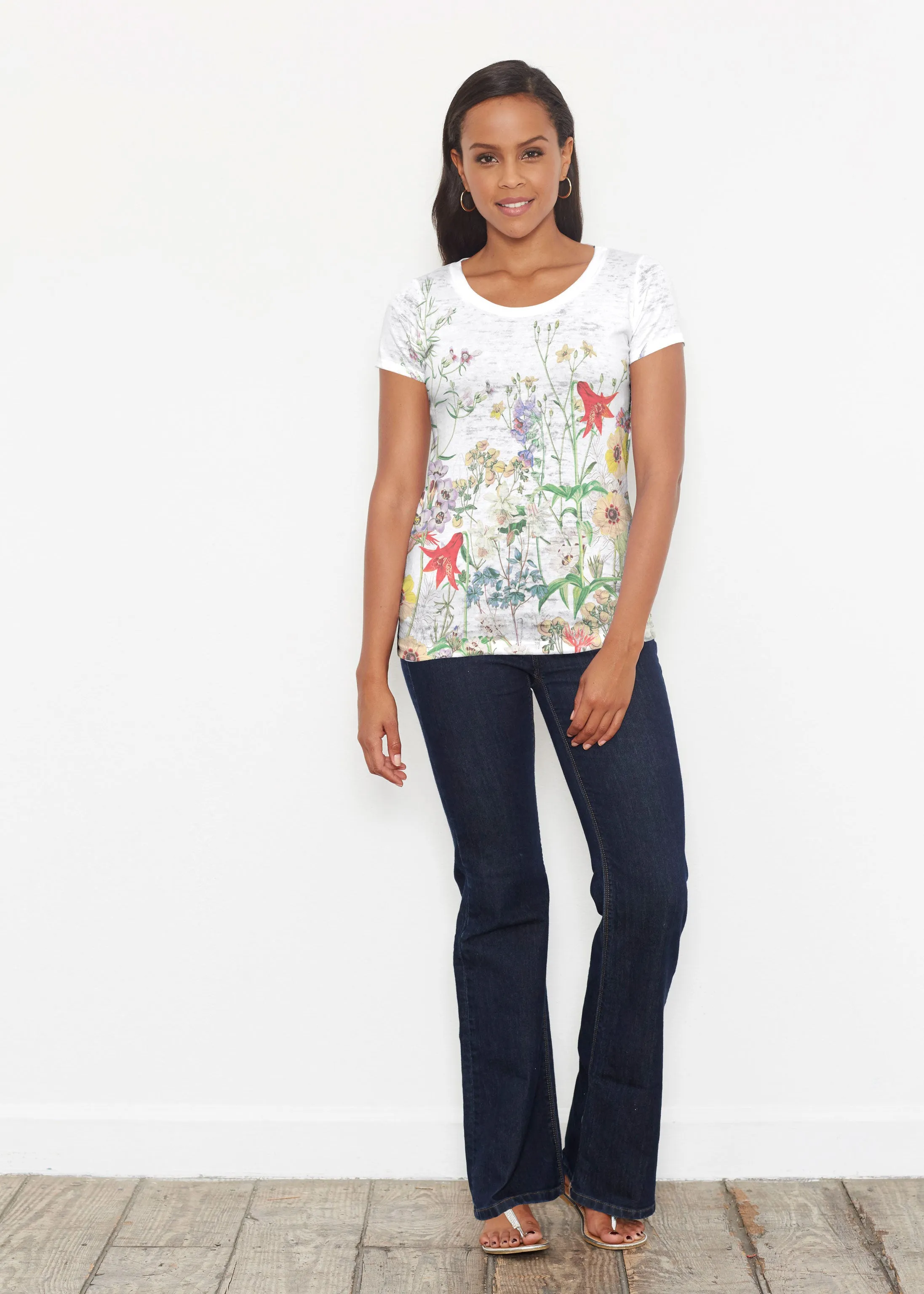 Prairie (7929) ~ Short Sleeve Scoop Shirt