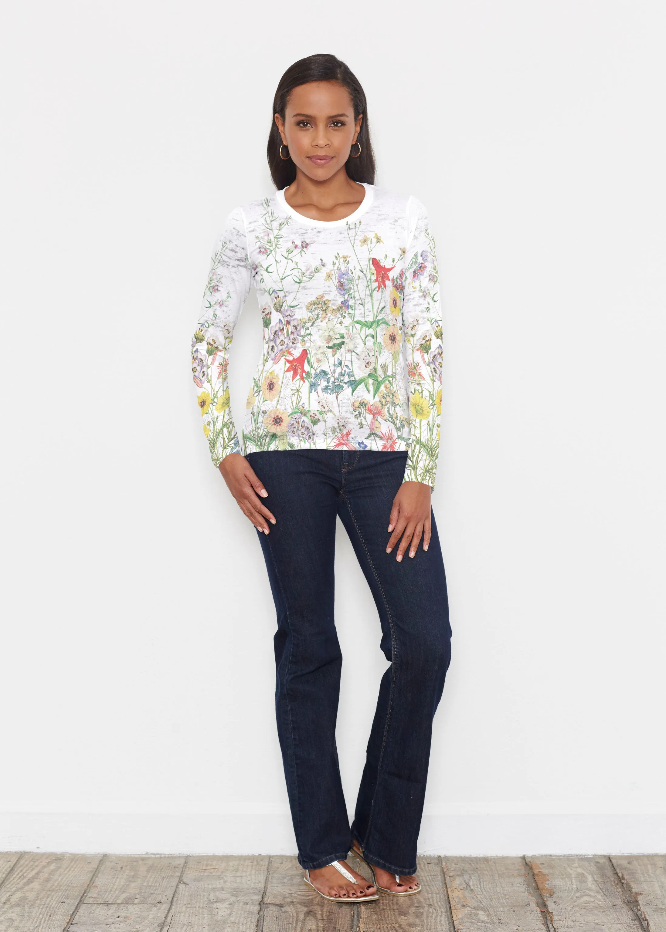 Prairie (7929) ~ Signature Long Sleeve Crew Shirt