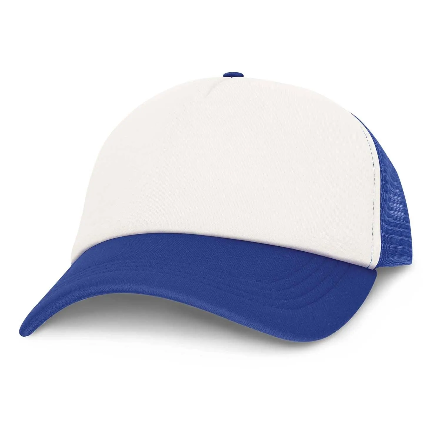Premium Mesh Cap- White Front(SHW-08T)