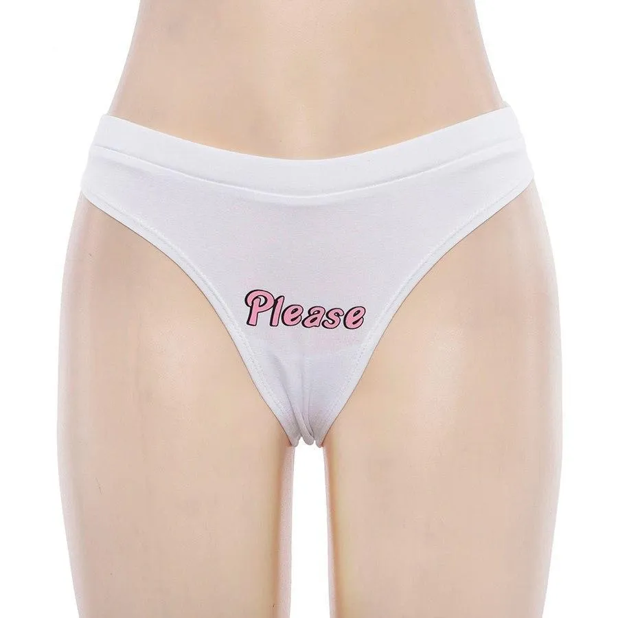 Pretty Please Print Panties