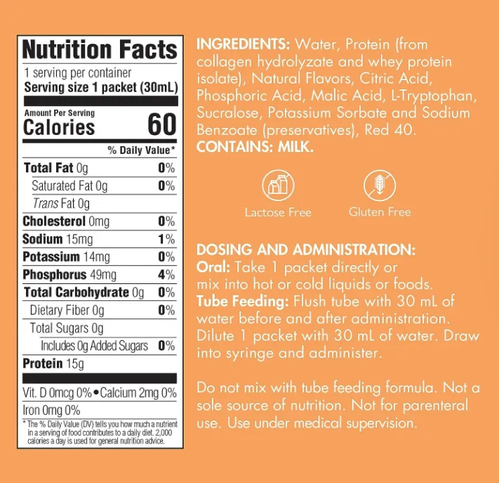 ProSource NoCarb Liquid Protein Berry Punch 30 ml