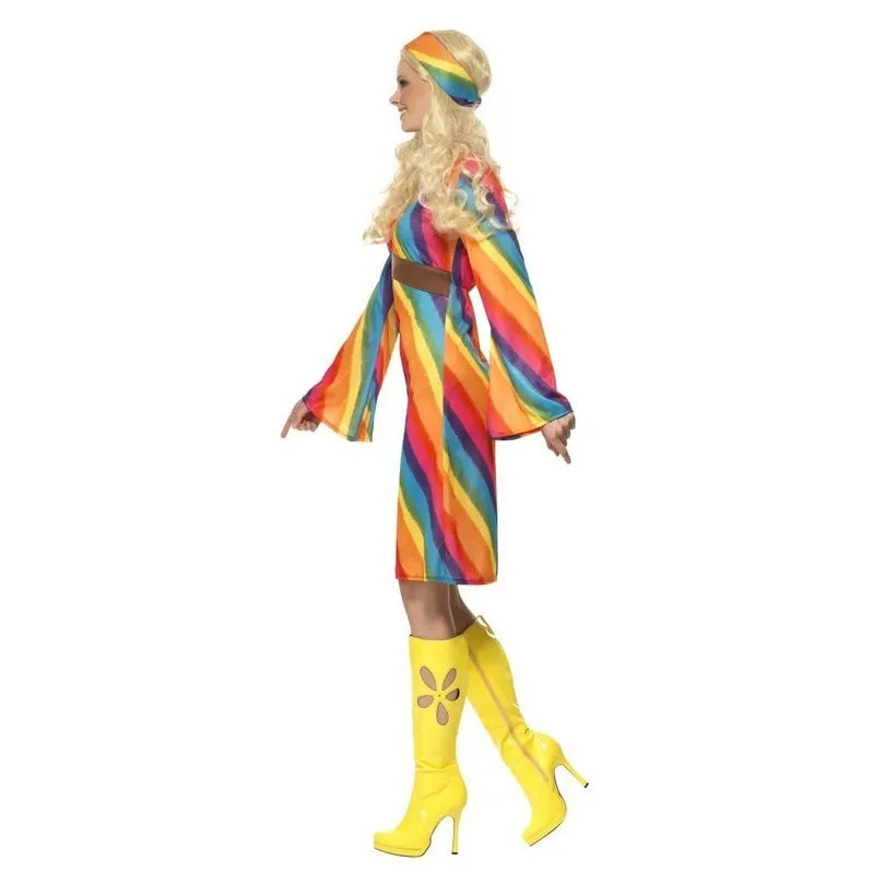 Rainbow Hippie Costume