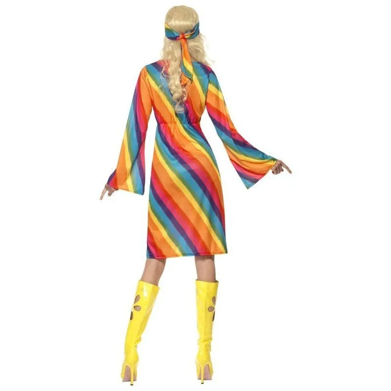 Rainbow Hippie Costume