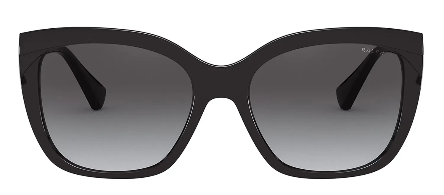 Ralph Lauren RA 5265 575225 Butterfly Plastic Black Sunglasses with Grey Gradient Lens