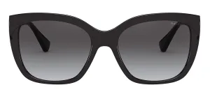 Ralph Lauren RA 5265 575225 Butterfly Plastic Black Sunglasses with Grey Gradient Lens