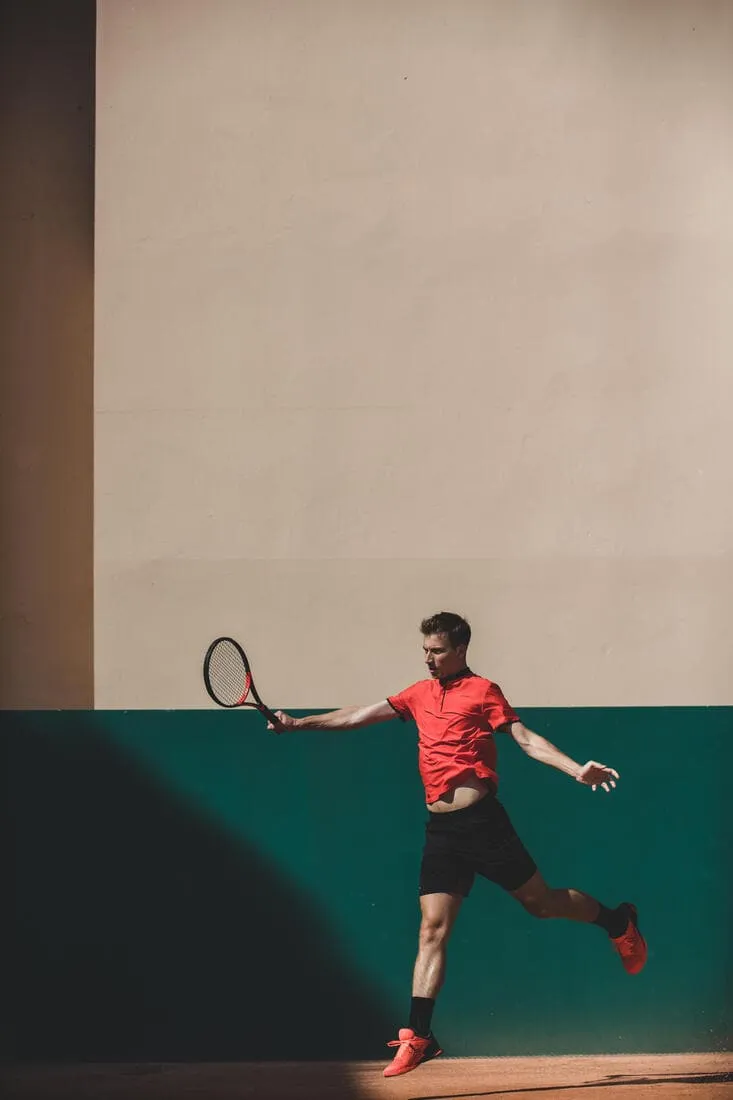 Raquette de tennis adulte - ARTENGO TR990 POWER PRO Rouge Noir 300g