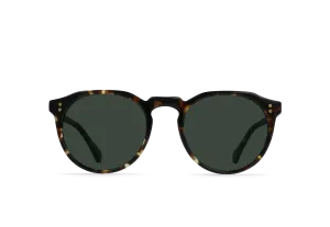 REMMY-Brindle Tortoise / Green Polarized