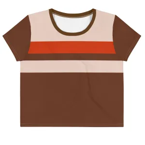 Retro Ambiance - Inspired By Taylor Swift - Sustainably Made Crop Tee