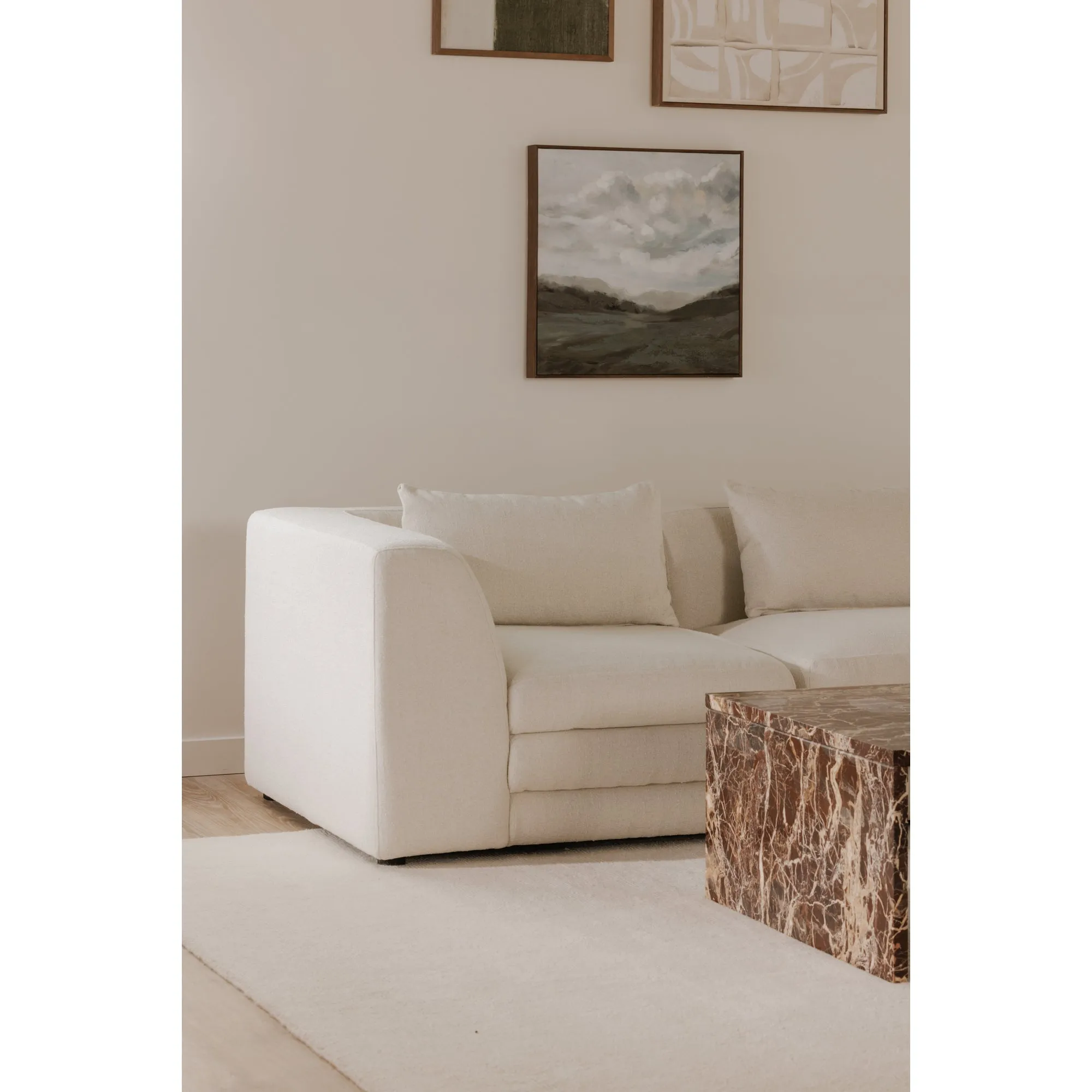 Retro-Chic Modular Corner Lounger