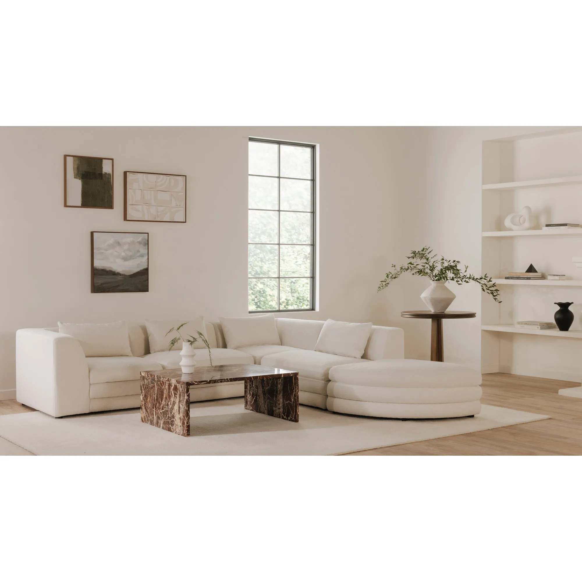 Retro-Chic Modular Corner Lounger