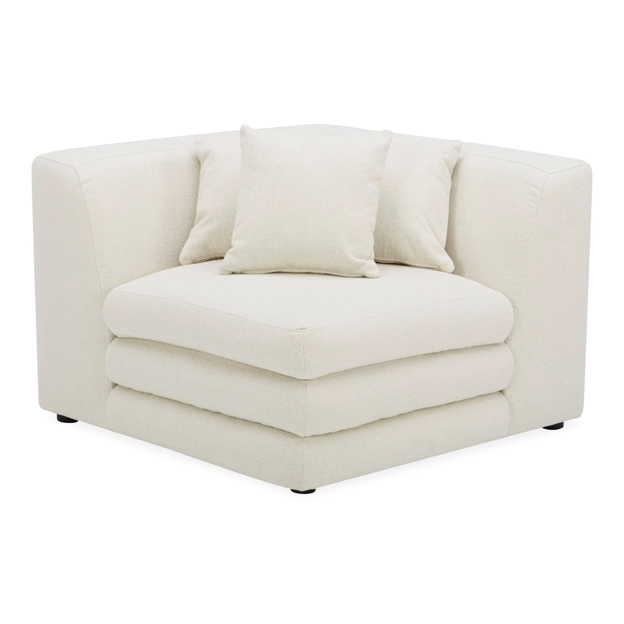 Retro-Chic Modular Corner Lounger