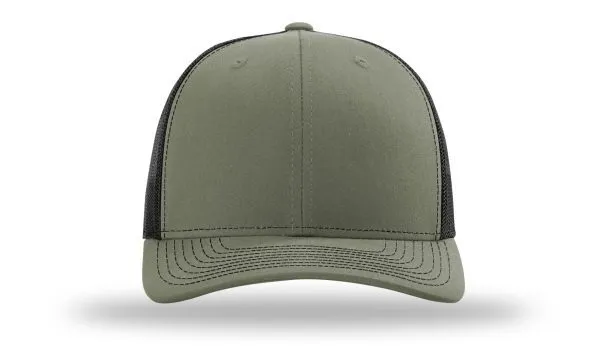 Richardson 112 Split Loden/Black Trucker Hat
