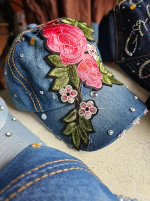 Rose Decor Hat