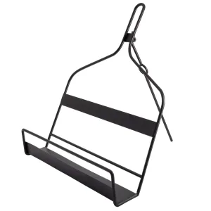 Rustic Black Metal Cookbook Stand (Case of 6)