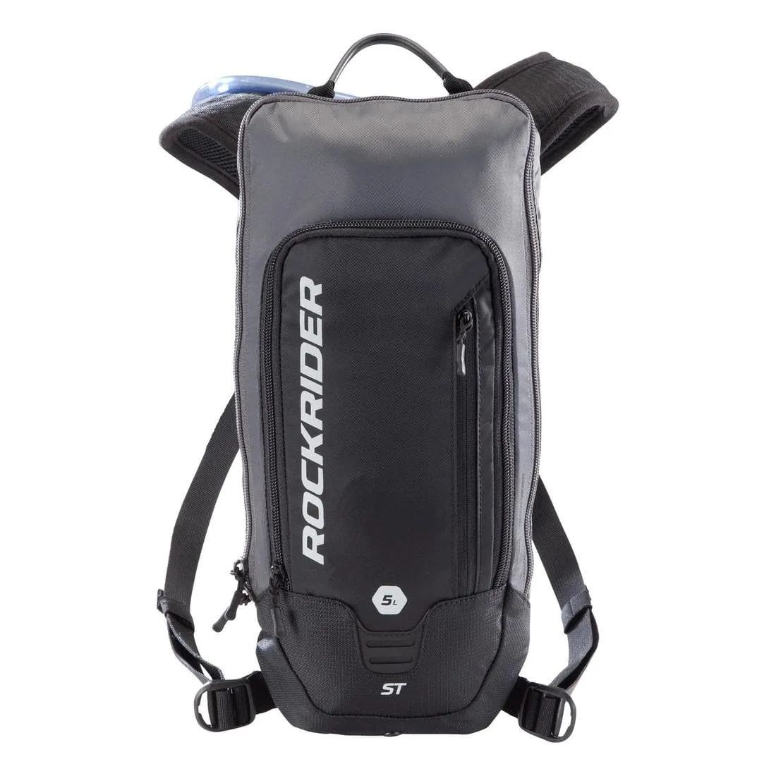 SAC À DOS HYDRATATION VTT ST 500 4L/1L eau NOIR