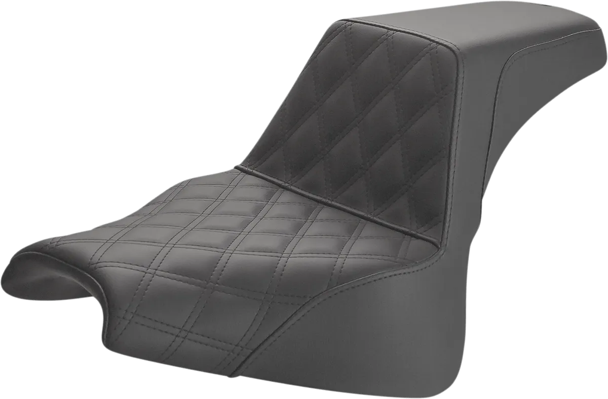 Saddlemen 818-28-172 LS Step-Up Seat - Black Diamond