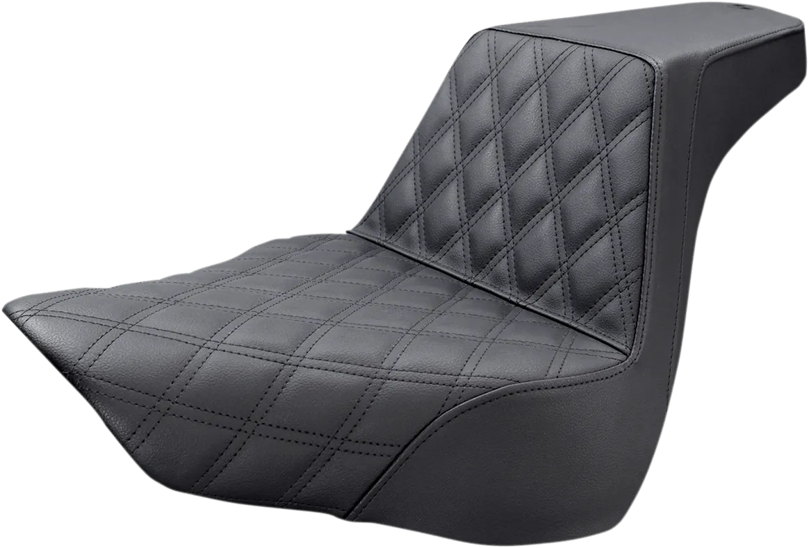 Saddlemen 818-28-172 LS Step-Up Seat - Black Diamond