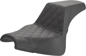 Saddlemen 818-28-172 LS Step-Up Seat - Black Diamond