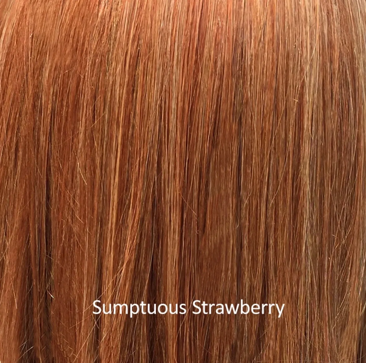 SALE!! "Peppermint" (Sumptuous Strawberry) Hand-Tied BELLE TRESS Luxury Wig