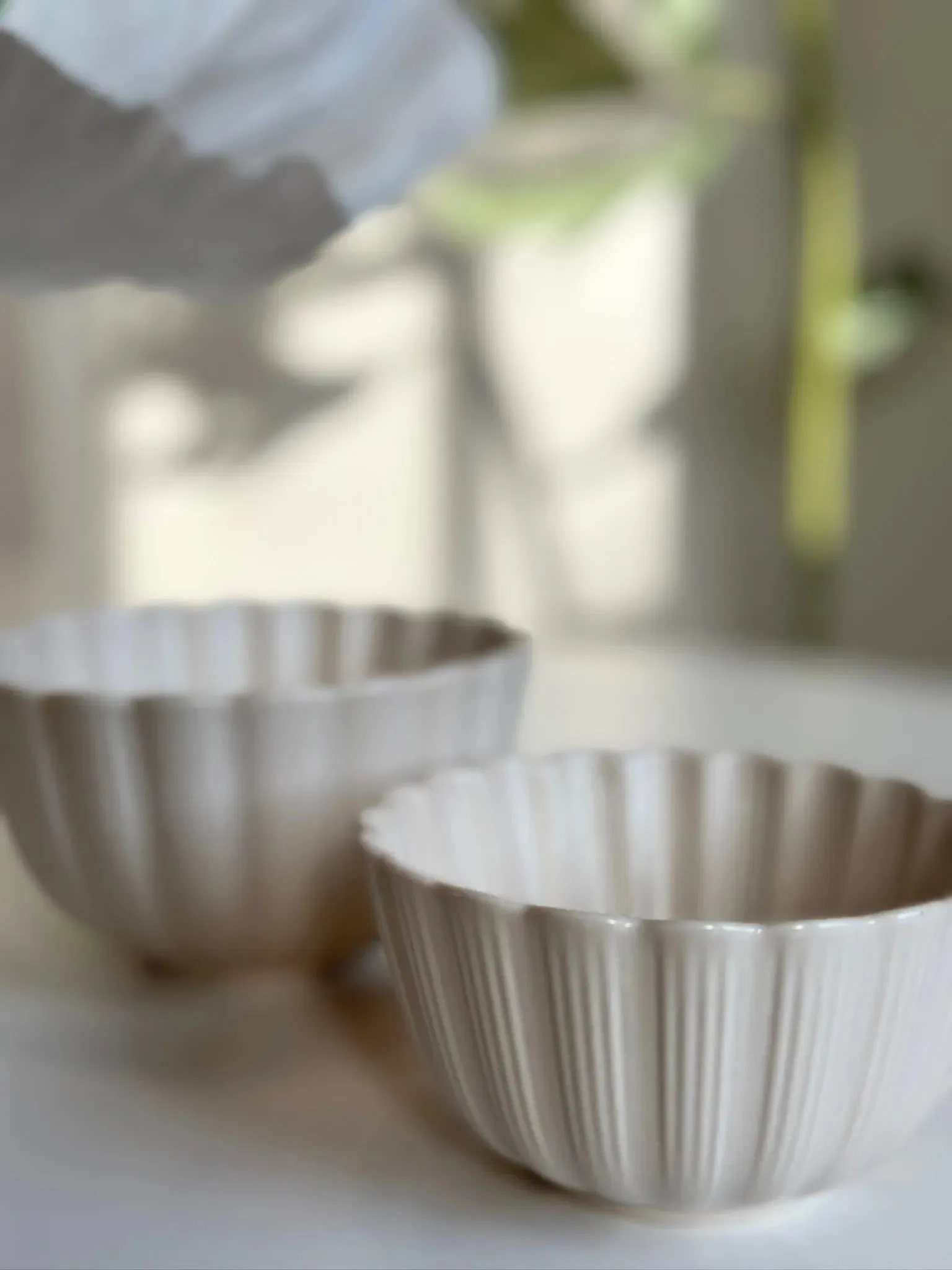 Scalloped Blossom Bowl