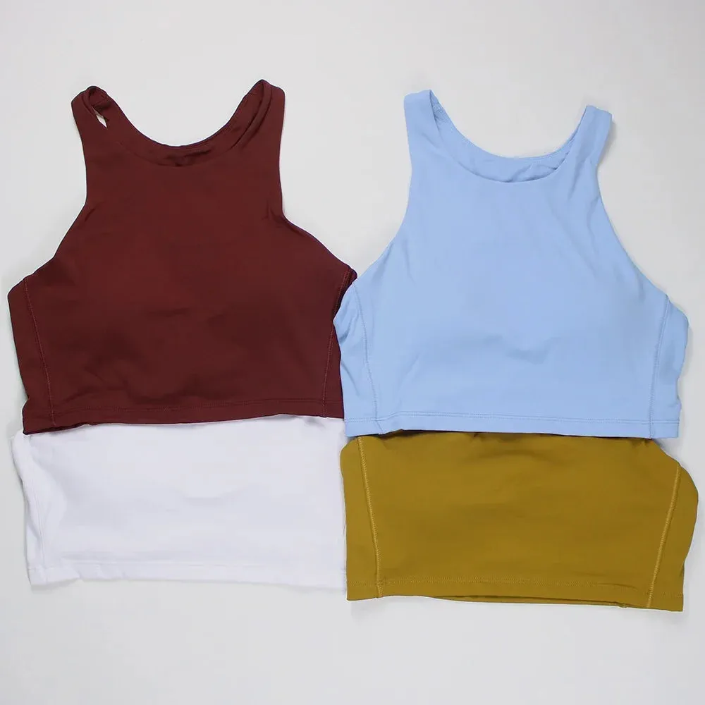 Seamless Push-Up Athletic Sports Bra