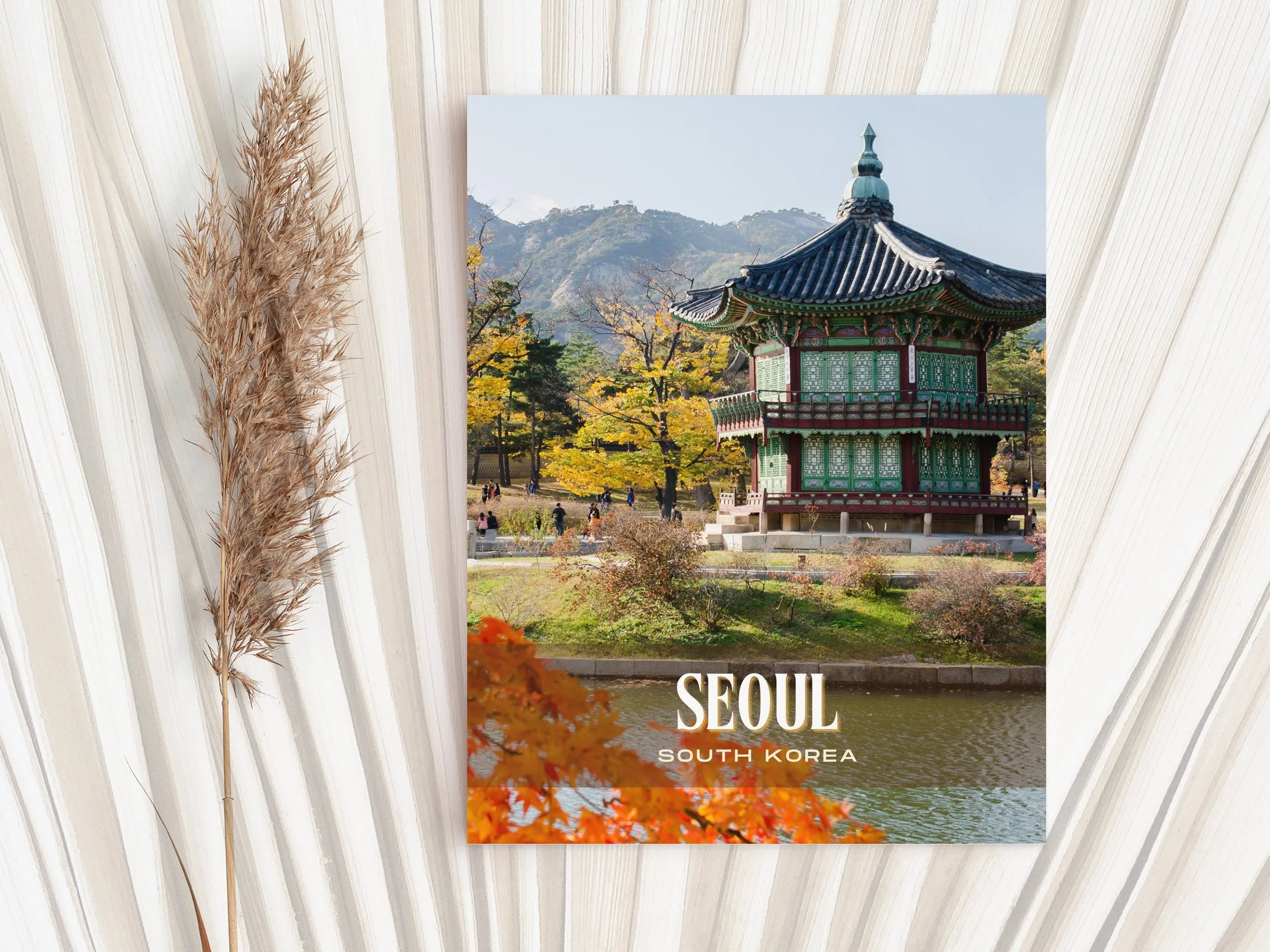 Seoul Retro Wall Art, South Korea