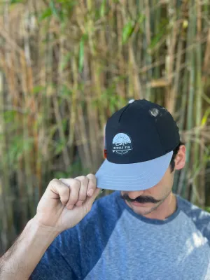 Single Fin Cafe Logo Hats