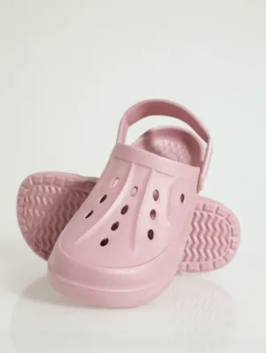 Sleek Platform Clog - Pink