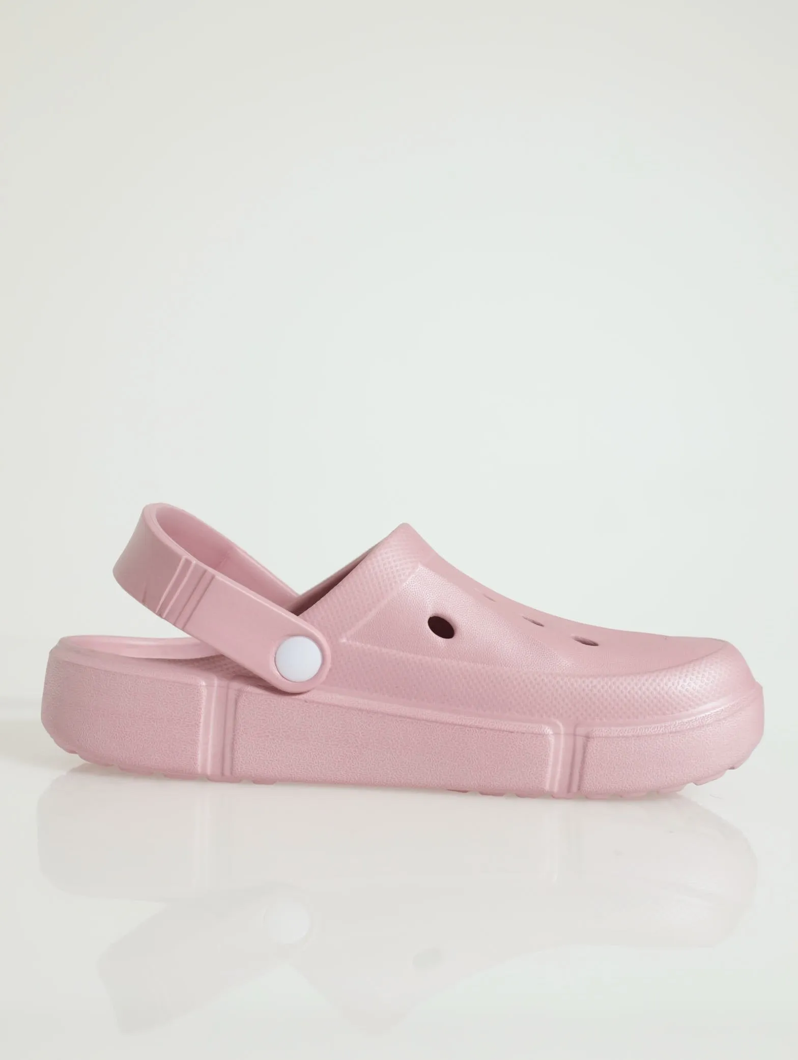Sleek Platform Clog - Pink