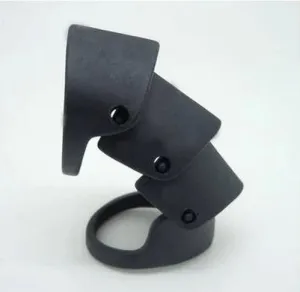 Sleek Punk Metal Armor Hinged Knuckle Ring