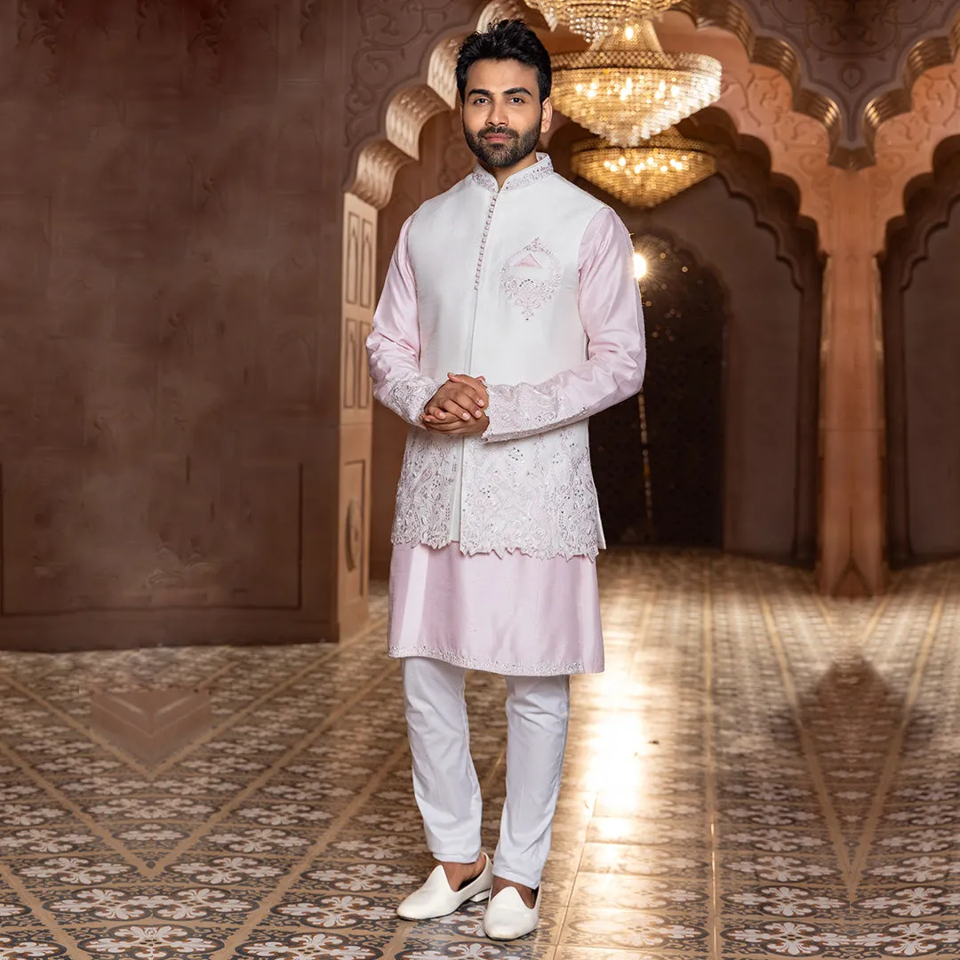Sophisticated Embroidered Kurta Bandi with Classic Detailing and  Charm